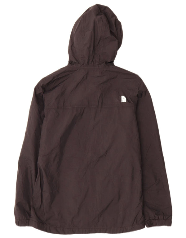The North Face Boys Hooded Windbreaker Jacket 11-12 Years Large Black Nylon