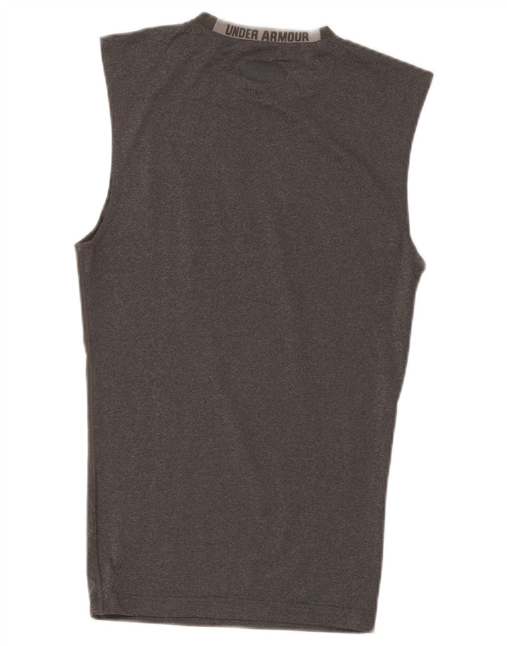 Under Armour Mens Heat Gear Vest Top Small Grey
