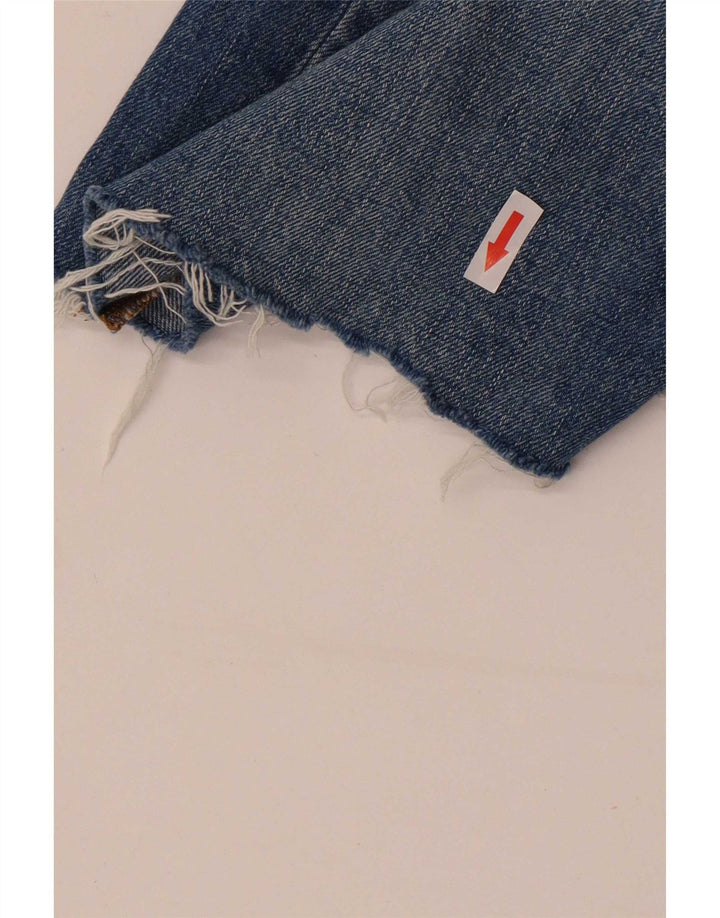 Zara Womens Denim Shorts EU 40 Medium W30 Blue Cotton