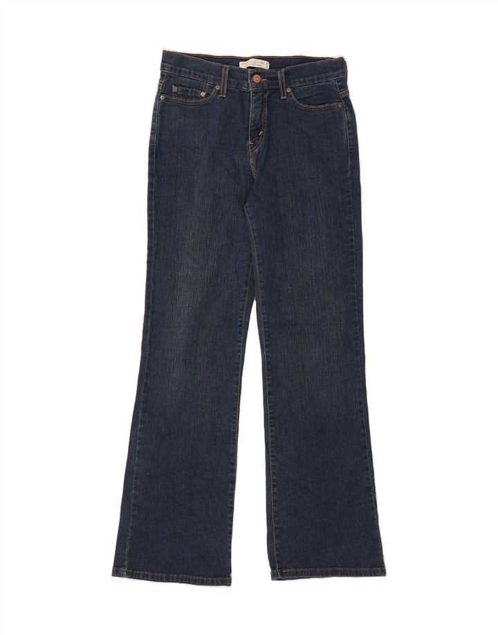 LEVI'S Womens 512 Bootcut Jeans US 8Medium W30 L31 Navy Blue Vintage Levi's and Second-Hand Levi's from Messina Hembry 