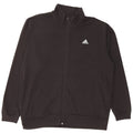 ADIDAS Mens Aeroready Graphic Tracksuit Top Jacket XL Black Polyester