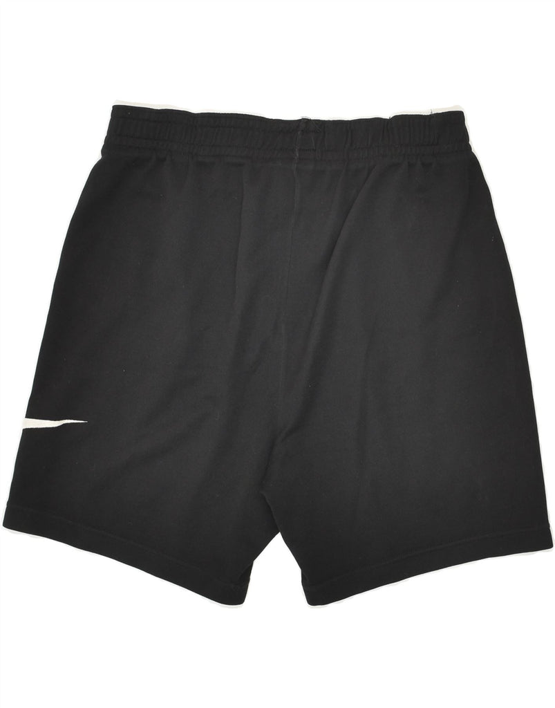 NIKE Mens Graphic Sport Shorts Small Black Polyester | Vintage Nike | Thrift | Second-Hand Nike | Used Clothing | Messina Hembry 