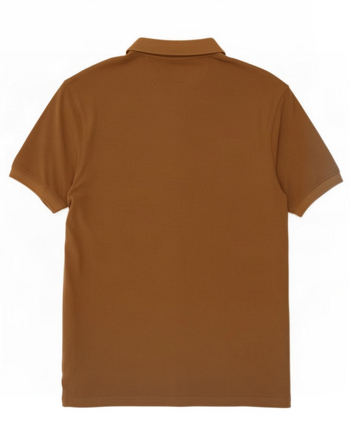 Zara Mens Polo Shirt 2XL Brown Cotton