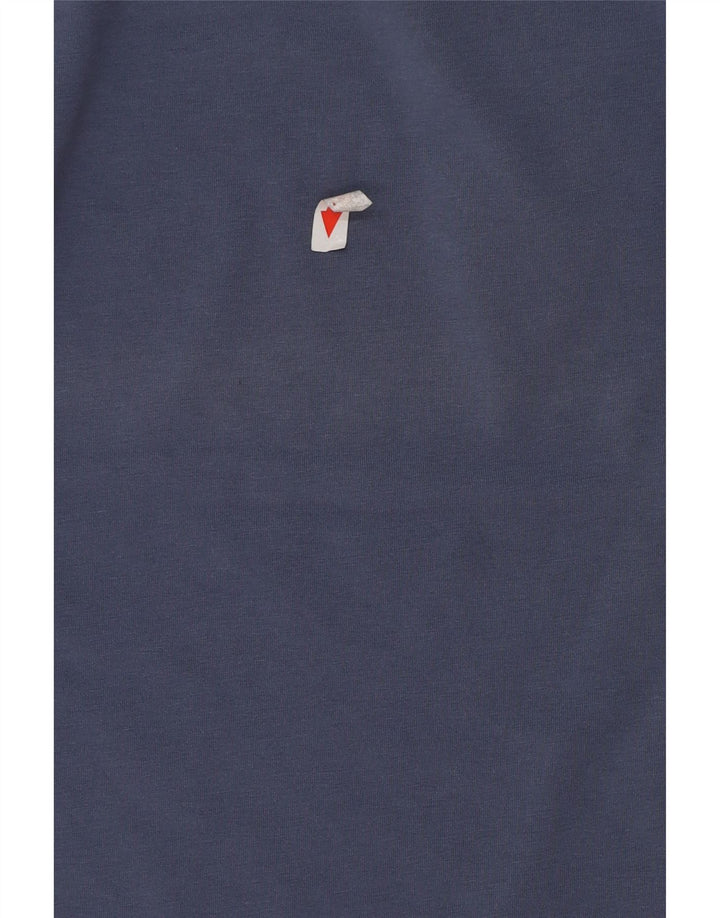 Tommy Hilfiger Mens Top Long Sleeve 2XL Navy Blue Cotton