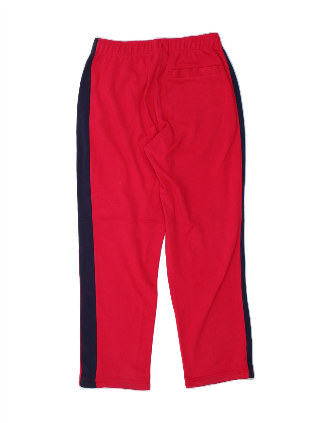 NIKE Womens Tracksuit Trousers UK 12 Medium Pink Colourblock Polyester Vintage Nike and Second-Hand Nike from Messina Hembry 
