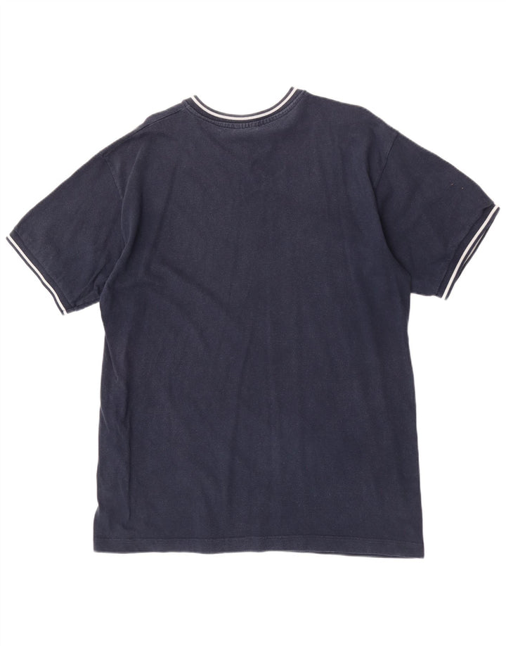 Champion Mens T-Shirt Top 2XL Navy Blue