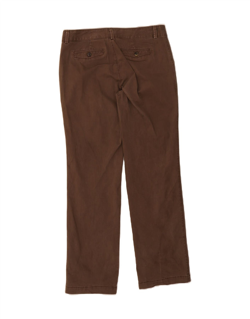DOCKERS Womens Straight Chino Trousers US 10 Large W32 L32 Brown Cotton Vintage Dockers and Second-Hand Dockers from Messina Hembry 