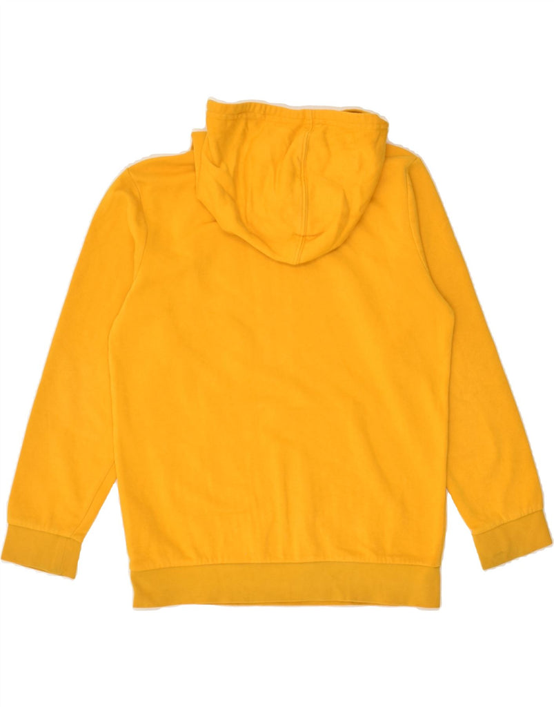 CHAMPION Girls Graphic Hoodie Jumper 11-12 Years Large Yellow Cotton | Vintage Champion | Thrift | Second-Hand Champion | Used Clothing | Messina Hembry 