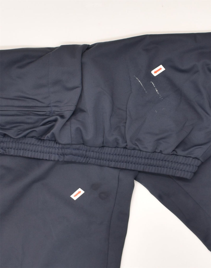 LOTTO Mens Tracksuit Trousers IT 48 Medium Navy Blue Polyester | Vintage Lotto | Thrift | Second-Hand Lotto | Used Clothing | Messina Hembry 