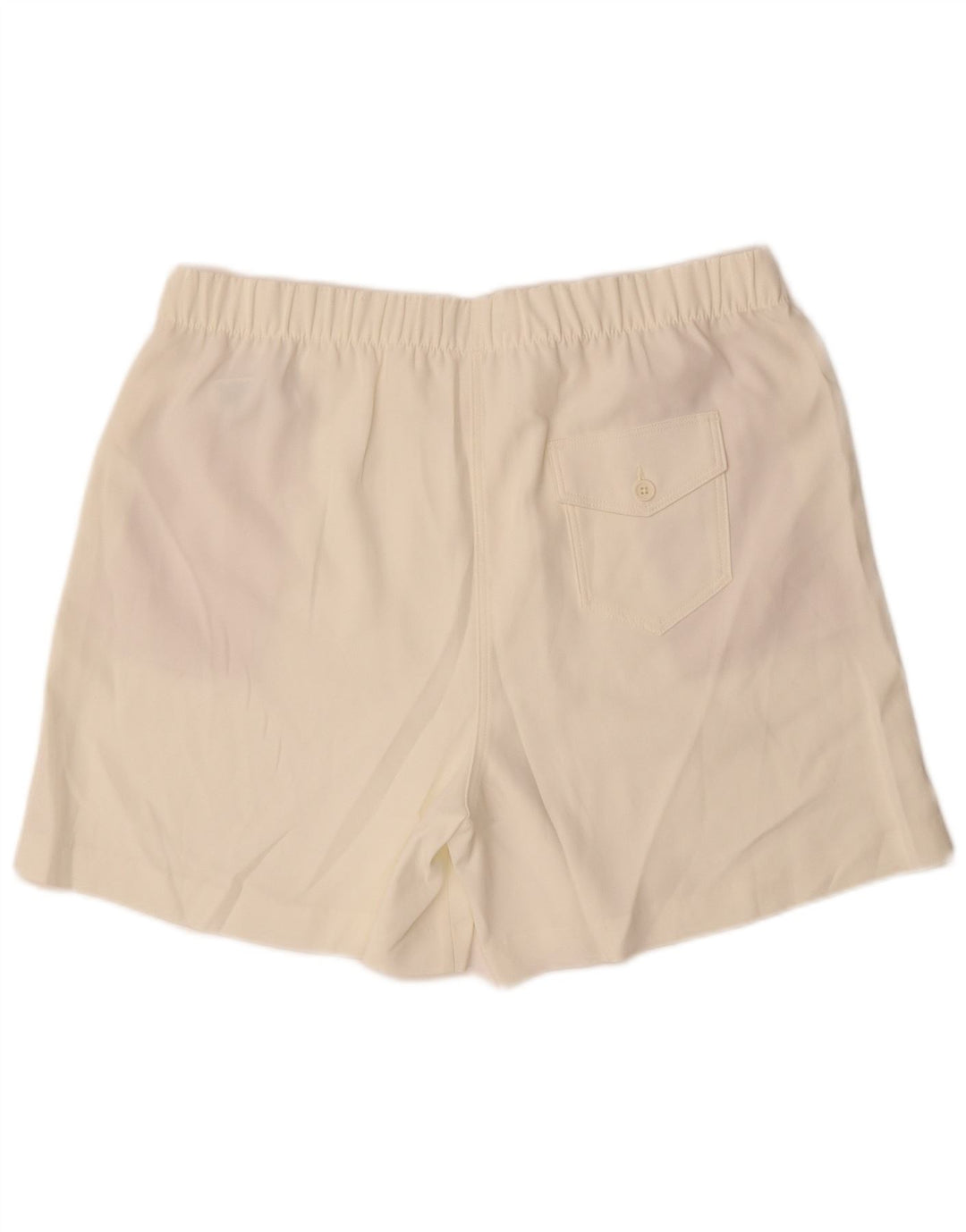 Marks & Spencer Womens Chino Shorts UK 18 XL W38  Off White Polyester