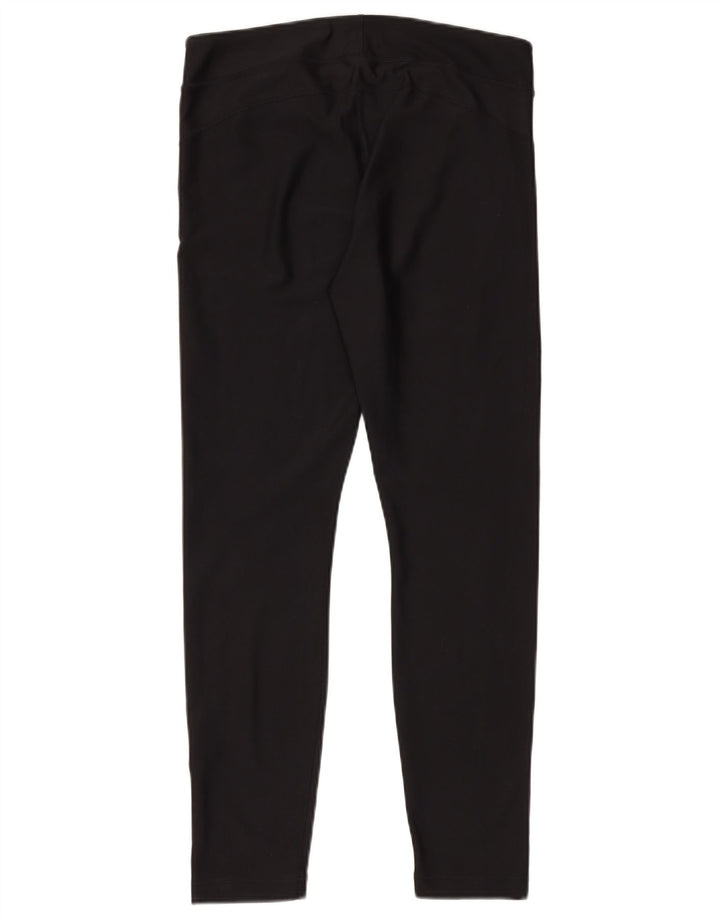 UNDER ARMOUR Womens Heat Gear Leggings UK 16 Large  Black