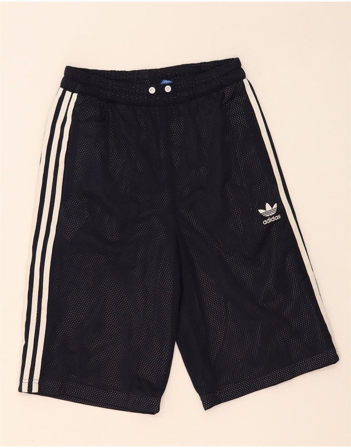 Adidas Mens Sport Shorts Small  Navy Blue Polyester