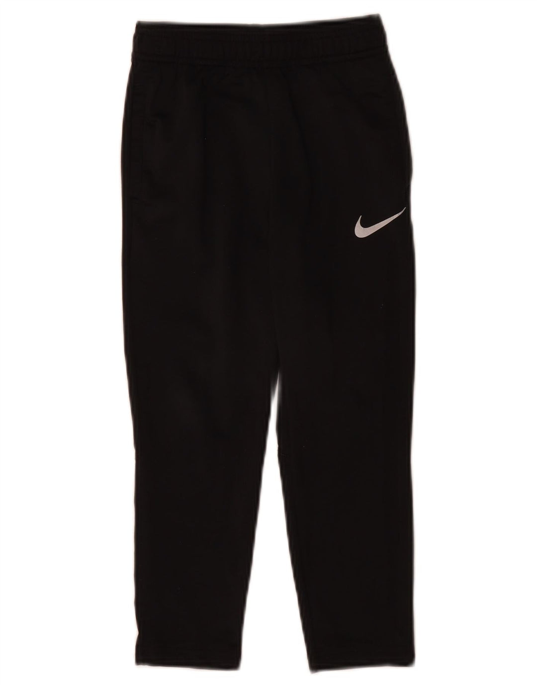 Nike Boys Tracksuit Trousers 4-5 Years Small Black Polyester