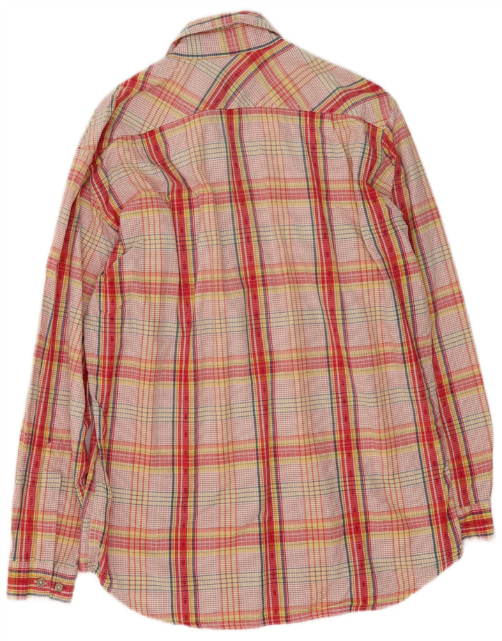 Marlboro Classics Mens Shirt Medium Multicoloured Check Cotton