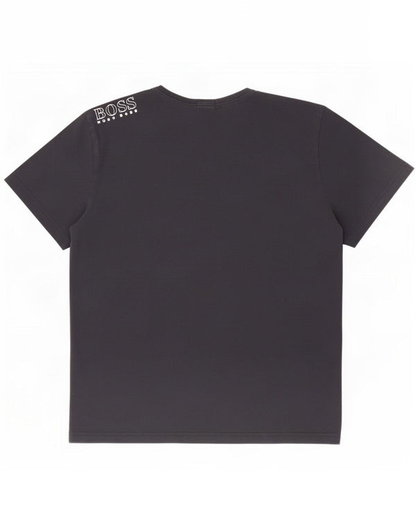 Hugo Boss Mens Regular Fit T-Shirt Top 3XL Navy Blue Cotton