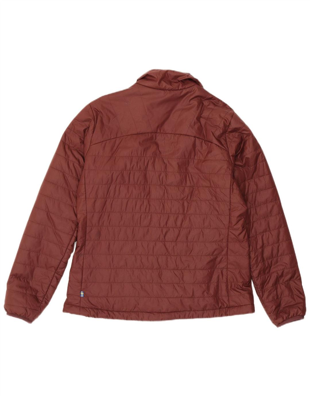 Fjall Raven Womens Padded Jacket UK 14 Medium Burgundy Polyamide