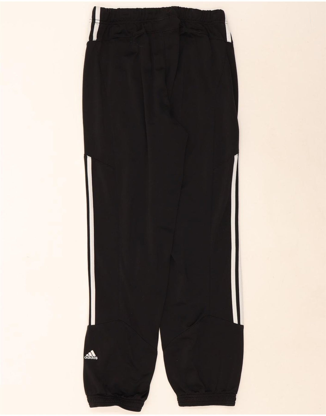 ADIDAS Mens Tracksuit Trousers Joggers UK 40/42 Medium Black Polyester Vintage Adidas and Second-Hand Adidas from Messina Hembry 