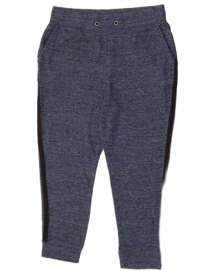 Marks & Spencer Womens Tracksuit Trousers Joggers UK 12 Medium Navy Blue