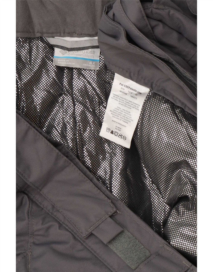 Columbia Mens Ski Trousers 4XL Grey Nylon