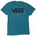 VANS Mens Classic Fit Graphic T-Shirt Top Small Blue Cotton