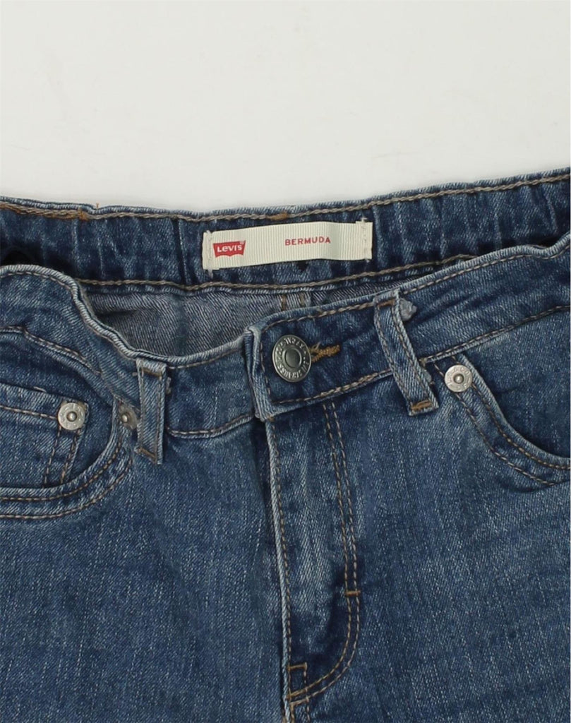 LEVI'S Boys Bermuda Denim Bermuda Shorts 11-12 Years W25 Blue Cotton | Vintage Levi's | Thrift | Second-Hand Levi's | Used Clothing | Messina Hembry 