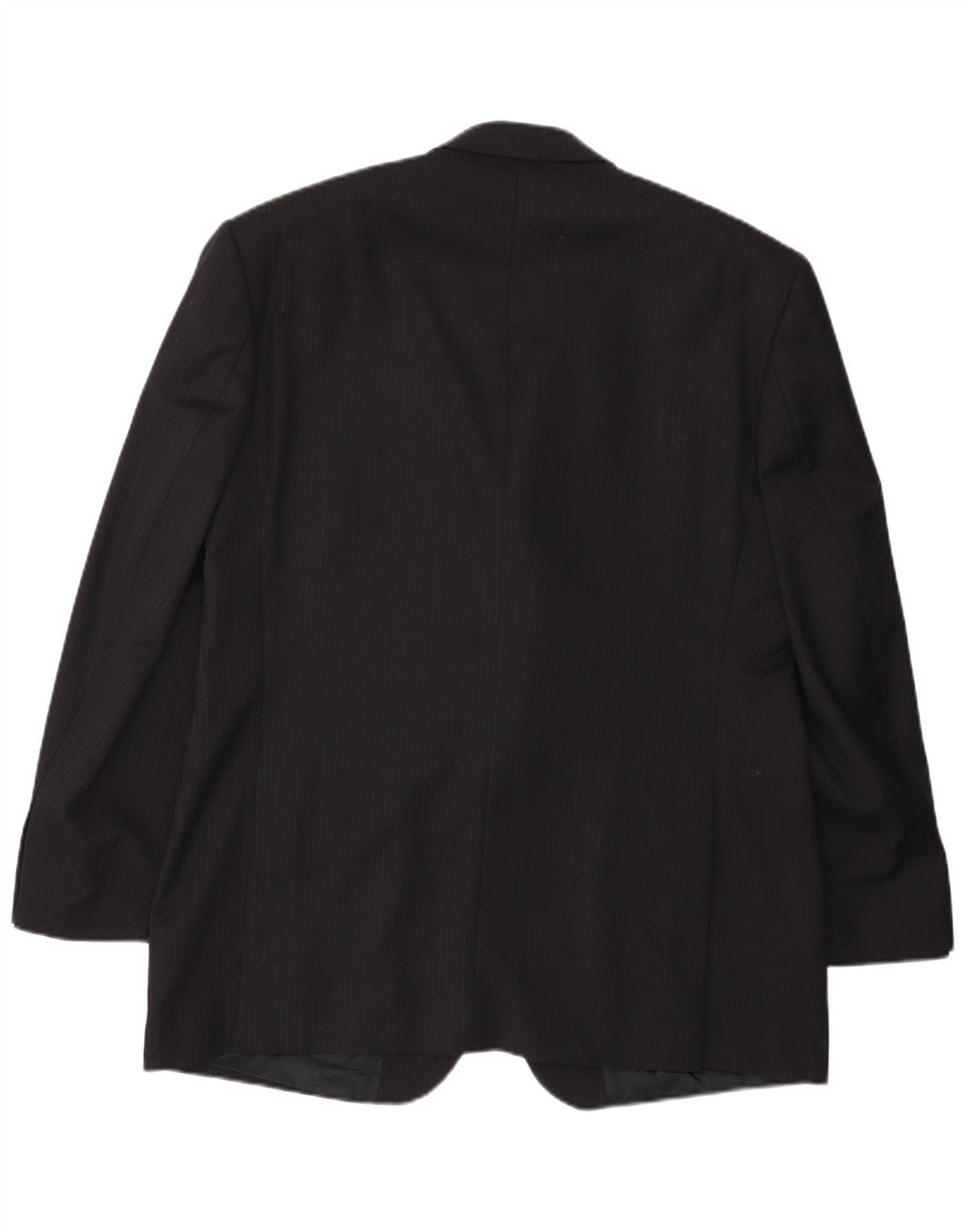 Yves Saint Laurent Mens Blazer Jacket IT 54 2XL Navy Blue Pinstripe