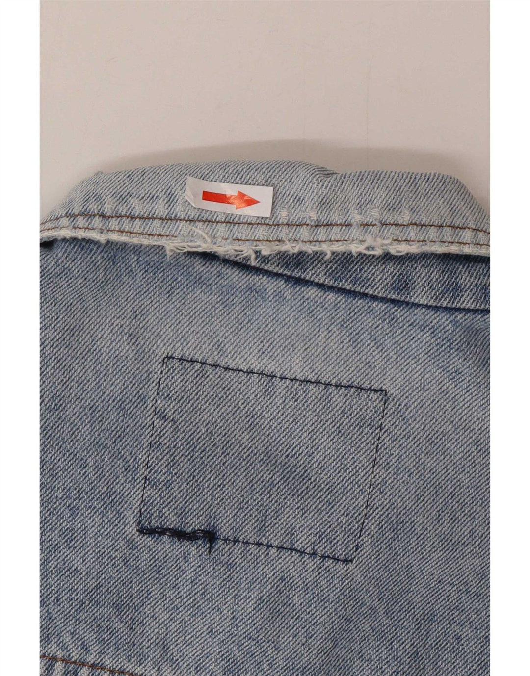 Casucci Mens Denim Jacket UK 40 Large Blue Cotton