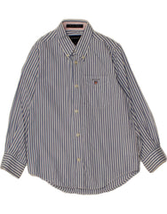 GANT Boys Berkeley Fit Shirt 5-6 Years  Blue Pinstripe Cotton