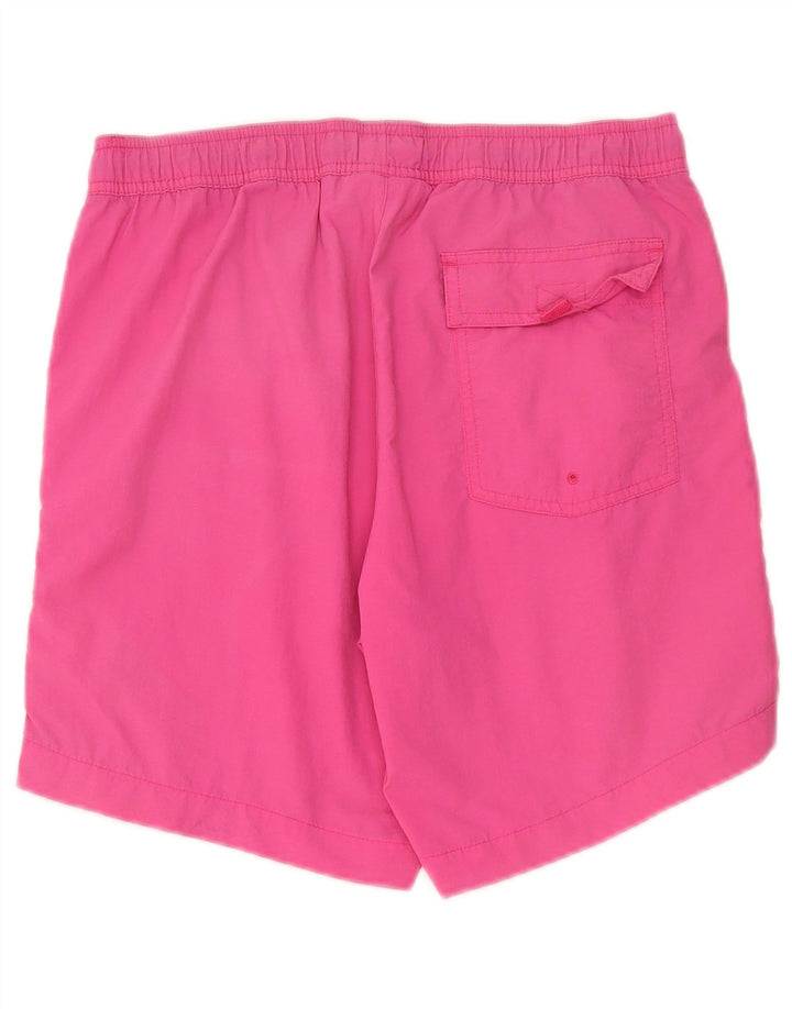 Champion Mens Graphic Swimming Shorts Small Pink Polyamide