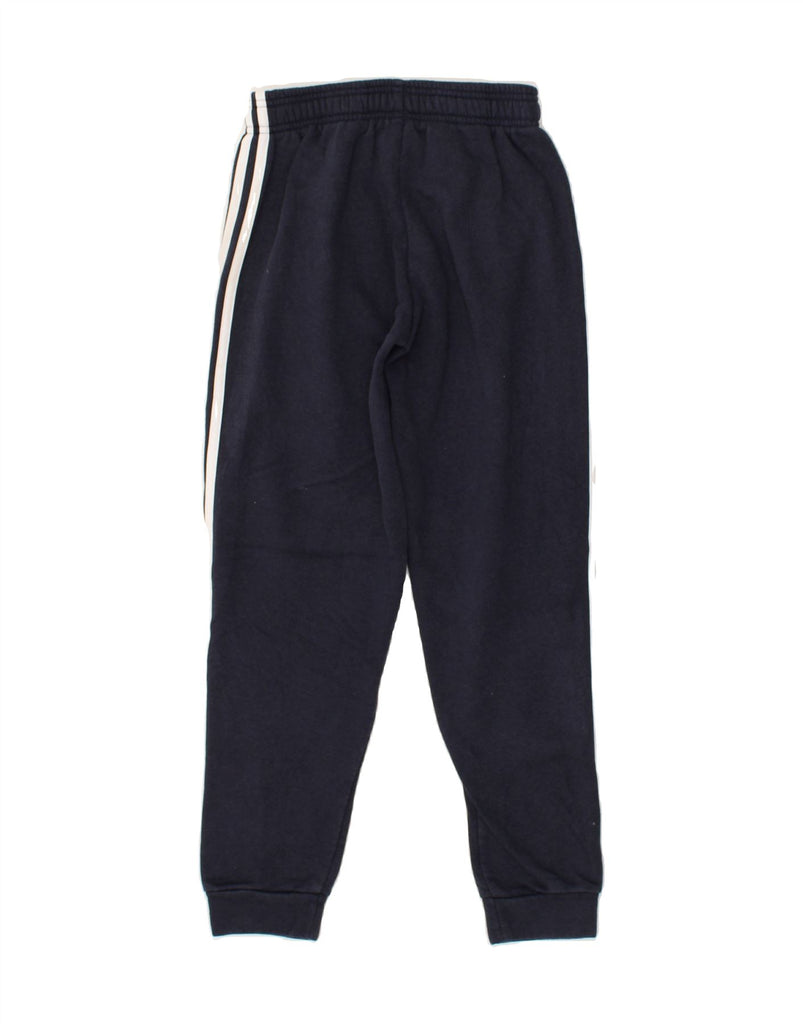 ADIDAS Boys Tracksuit Trousers Joggers 11-12 Years Navy Blue Cotton | Vintage Adidas | Thrift | Second-Hand Adidas | Used Clothing | Messina Hembry 