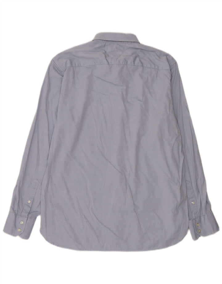 Tommy Hilfiger Mens Shirt Large Blue Cotton