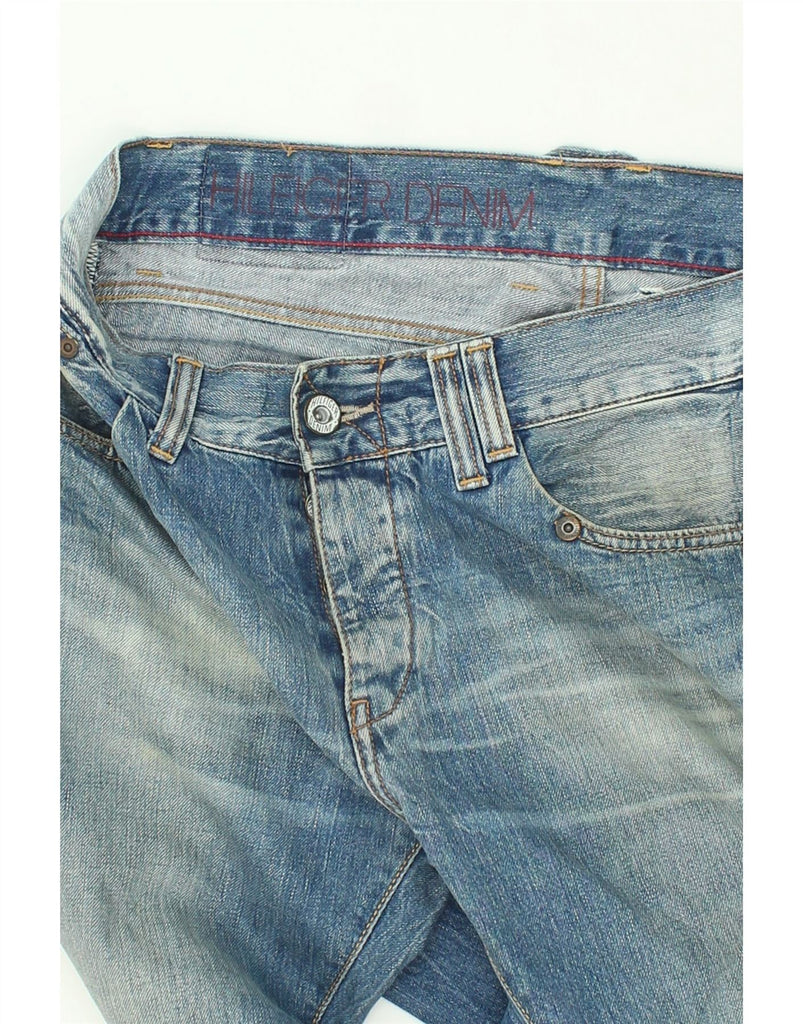 TOMMY HILFIGER Mens Rogar Regular Fit Straight Jeans W32 L34  Blue Cotton | Vintage Tommy Hilfiger | Thrift | Second-Hand Tommy Hilfiger | Used Clothing | Messina Hembry 