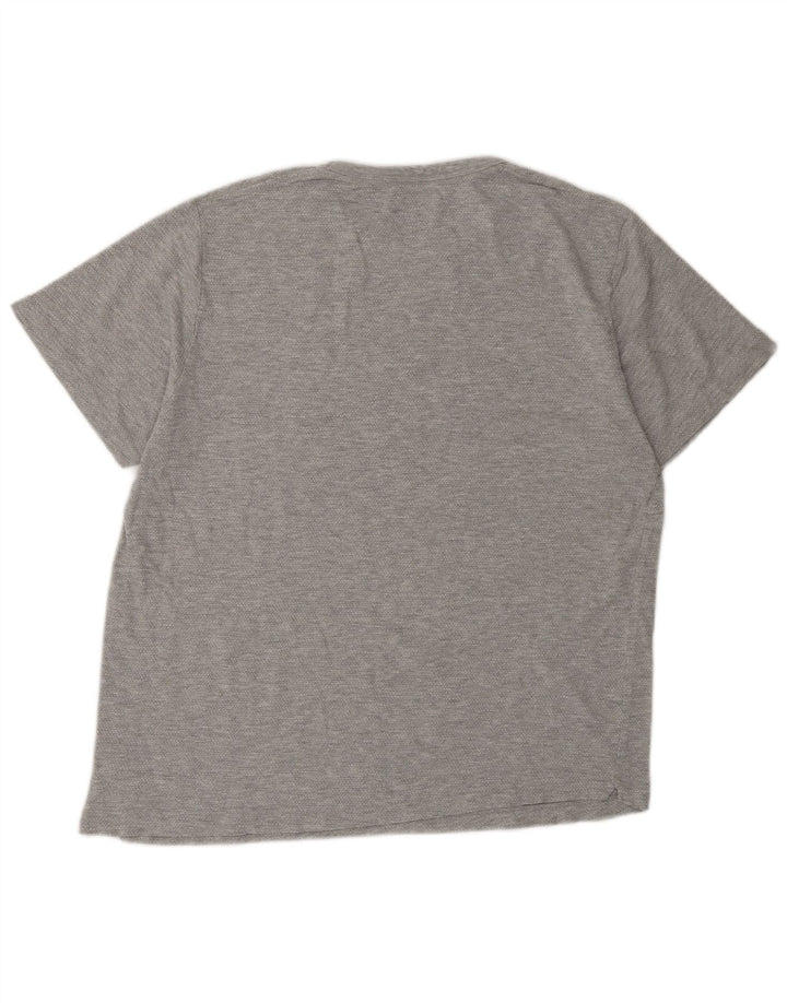 French Connection Mens T-Shirt Top XL Grey Cotton