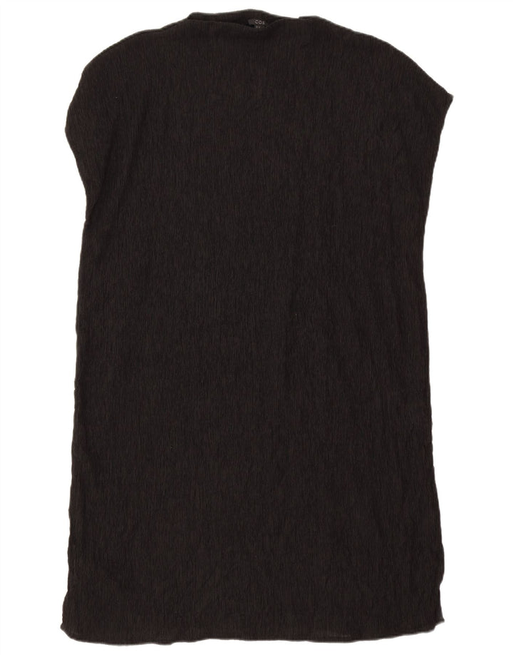 Cos Womens Oversized Shift Dress UK 6 XS Black