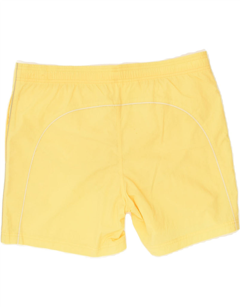 ADIDAS Mens Sport Shorts Medium Yellow Vintage Adidas and Second-Hand Adidas from Messina Hembry 