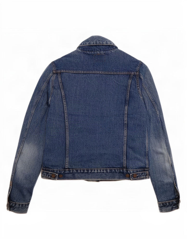 Levi's Mens Denim Jacket UK 40 Large Blue Cotton