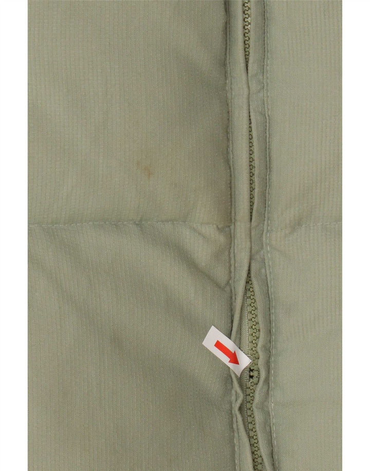 Fila Mens Padded Gilet UK 40 Large Green Polyamide