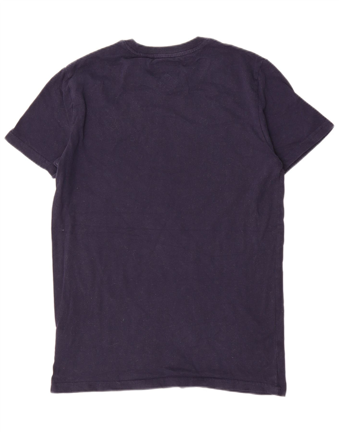 Superdry Mens T-Shirt Top Medium Navy Blue Cotton