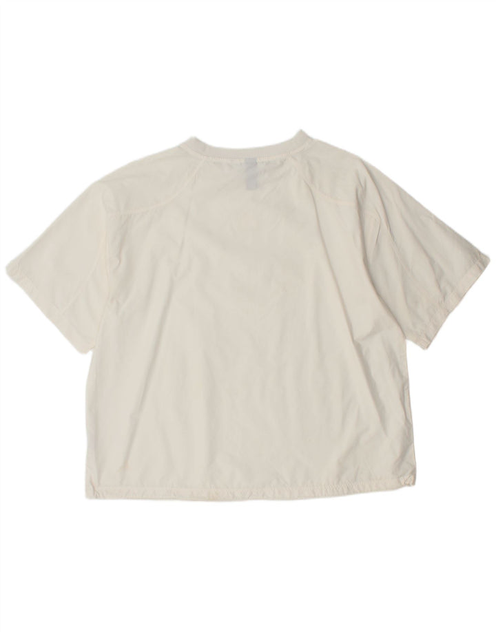 ADIDAS Womens T-Shirt Top UK 18 XL Off White