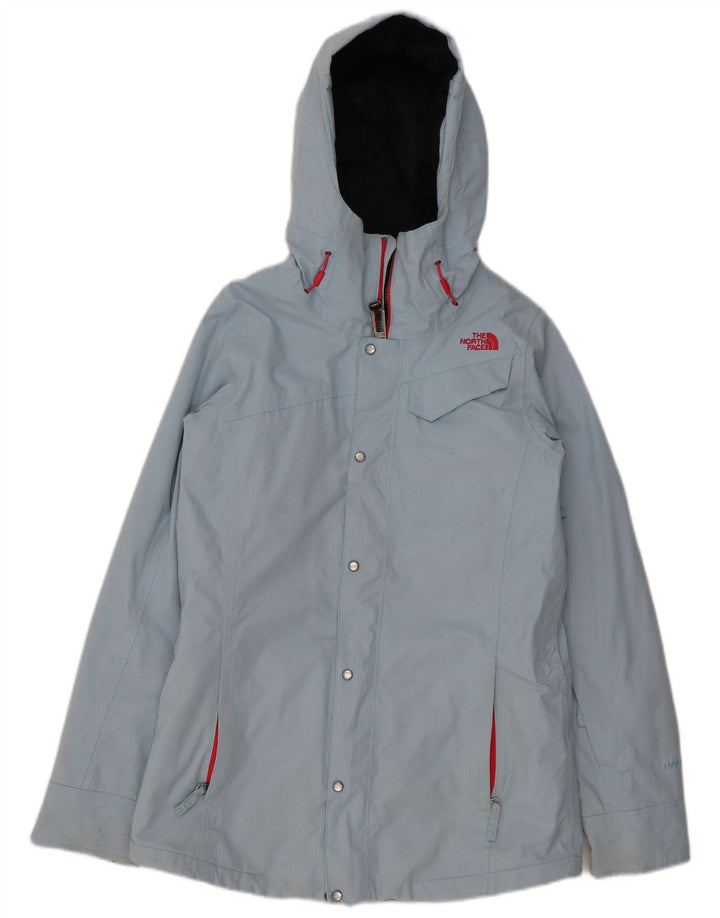 The North Face Womens Hooded Oversized Windbreaker Jacket UK 10 Small Blue