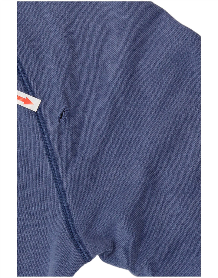 Fat Face Mens Sweatshirt Jumper XS Blue Cotton