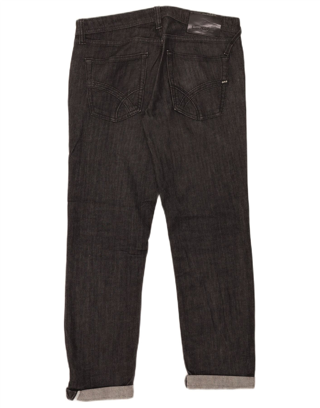 Gas Womens Straight Jeans W31 L26 Black Cotton