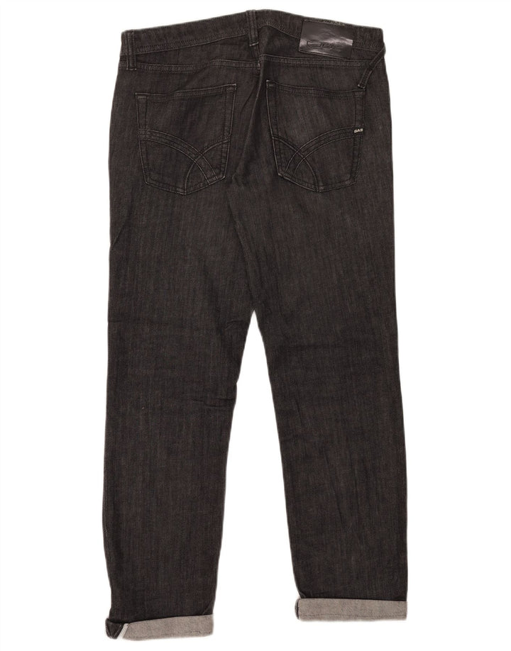 Gas Womens Straight Jeans W31 L26 Black Cotton