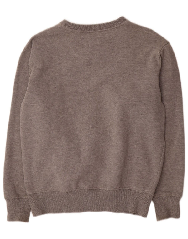 Ellesse Mens Graphic Sweatshirt Jumper Small Grey Colourblock Cotton