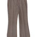 Zara Womens Bootcut Chino Trousers Medium W28 L29 Black Gingham Polyester