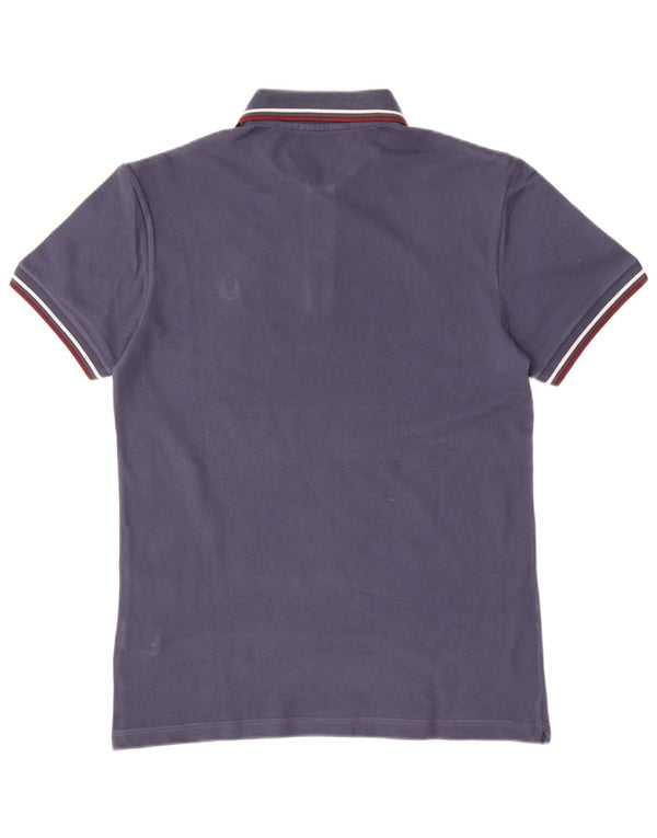 Fred Perry Mens Light and Stretch Polo Shirt Medium Navy Blue Cotton