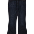 Levi's Womens 10529 Bootcut Jeans W33 L32 Navy Blue Cotton