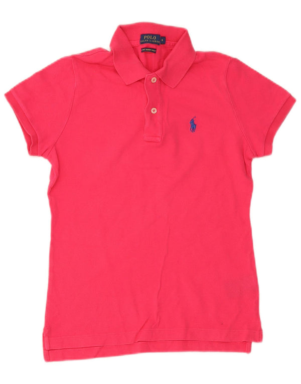 Polo Ralph Lauren Mens Skinny Shirt Small Pink Cotton