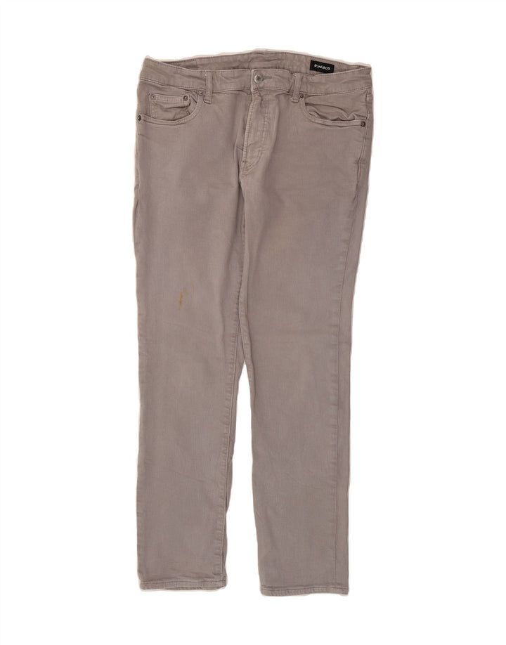 BONOBOS Mens Slim Jeans W35 L32 Grey Cotton Vintage BONOBOS and Second-Hand BONOBOS from Messina Hembry 