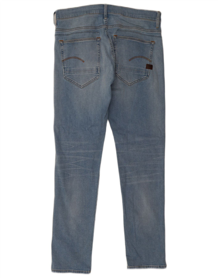 G-Star Mens Slim Jeans W32 L32 Blue Cotton
